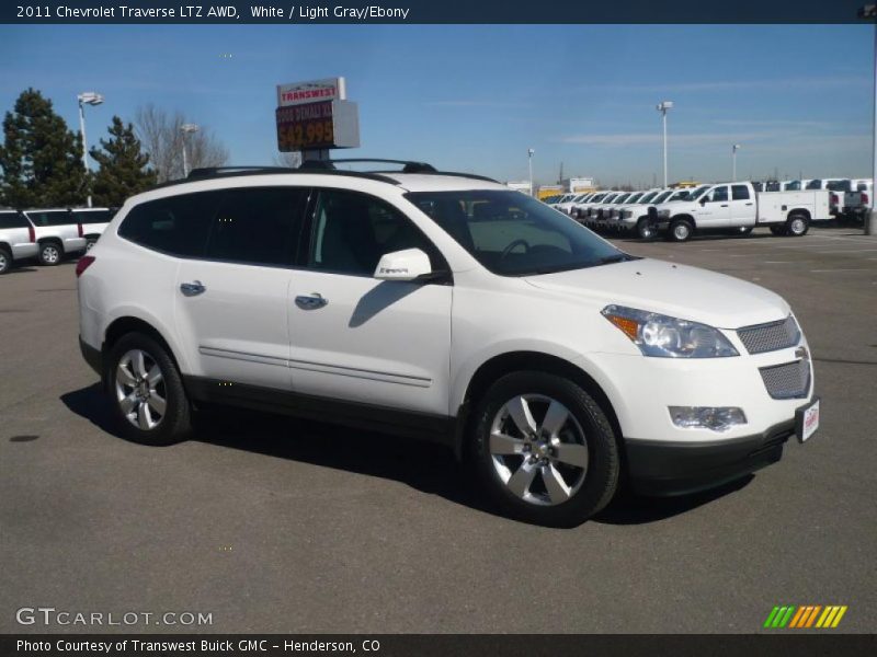  2011 Traverse LTZ AWD White