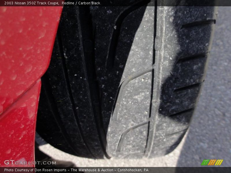 Redline / Carbon Black 2003 Nissan 350Z Track Coupe