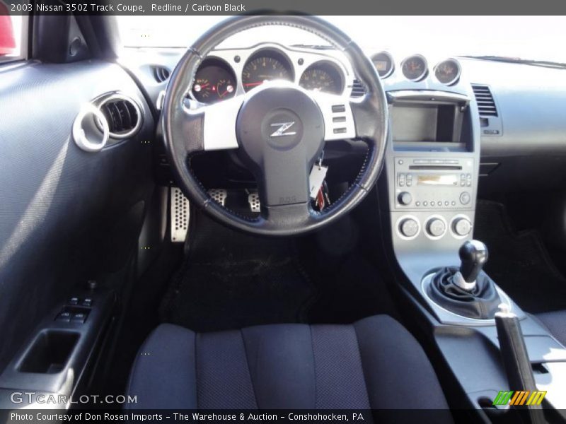 Redline / Carbon Black 2003 Nissan 350Z Track Coupe