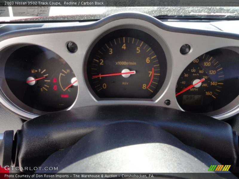 Controls of 2003 350Z Track Coupe