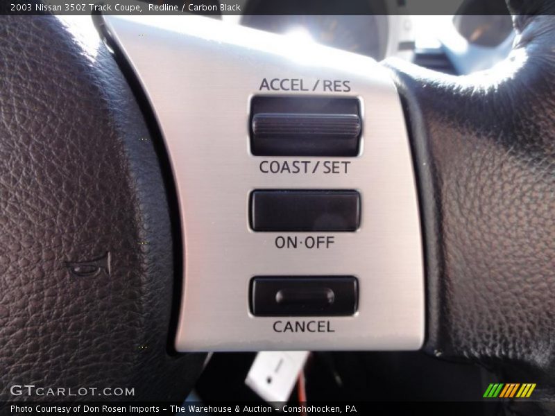 Redline / Carbon Black 2003 Nissan 350Z Track Coupe