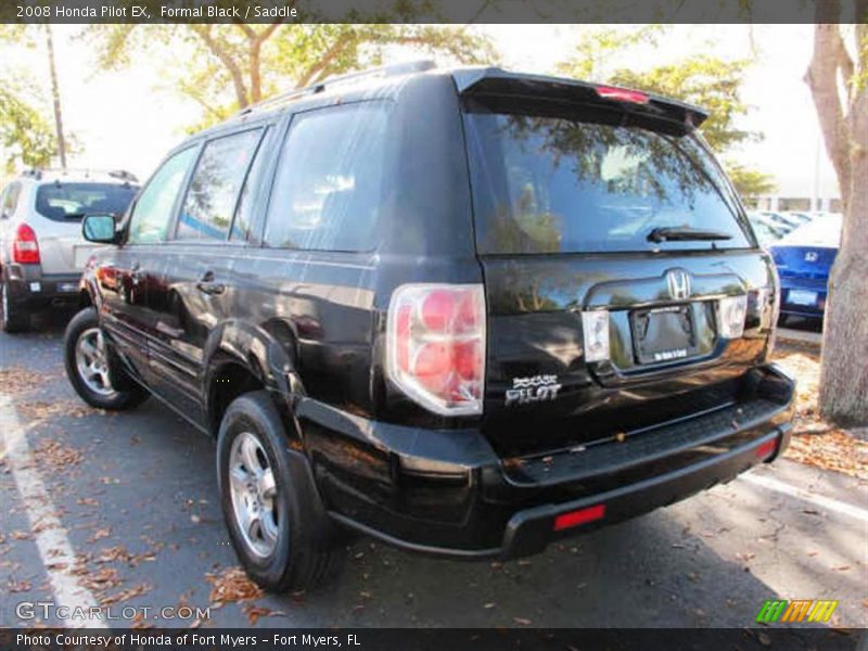Formal Black / Saddle 2008 Honda Pilot EX