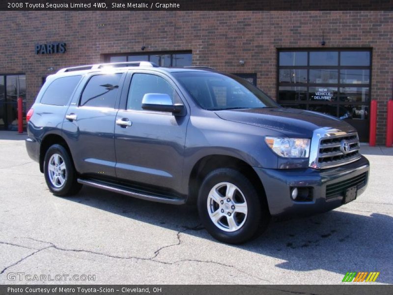 Slate Metallic / Graphite 2008 Toyota Sequoia Limited 4WD