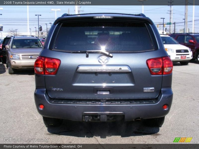 Slate Metallic / Graphite 2008 Toyota Sequoia Limited 4WD