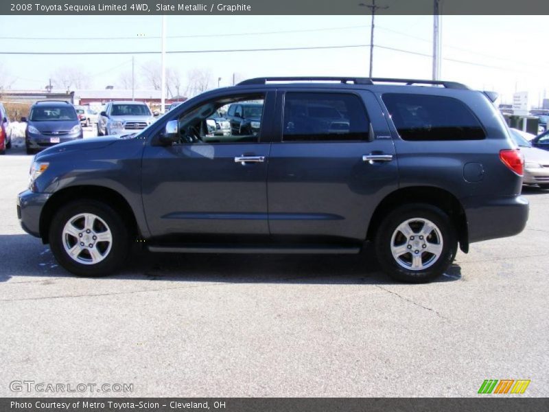 Slate Metallic / Graphite 2008 Toyota Sequoia Limited 4WD