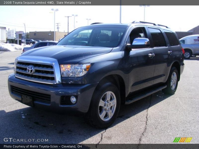 Slate Metallic / Graphite 2008 Toyota Sequoia Limited 4WD