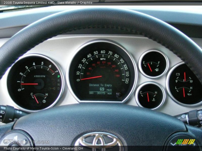 Slate Metallic / Graphite 2008 Toyota Sequoia Limited 4WD