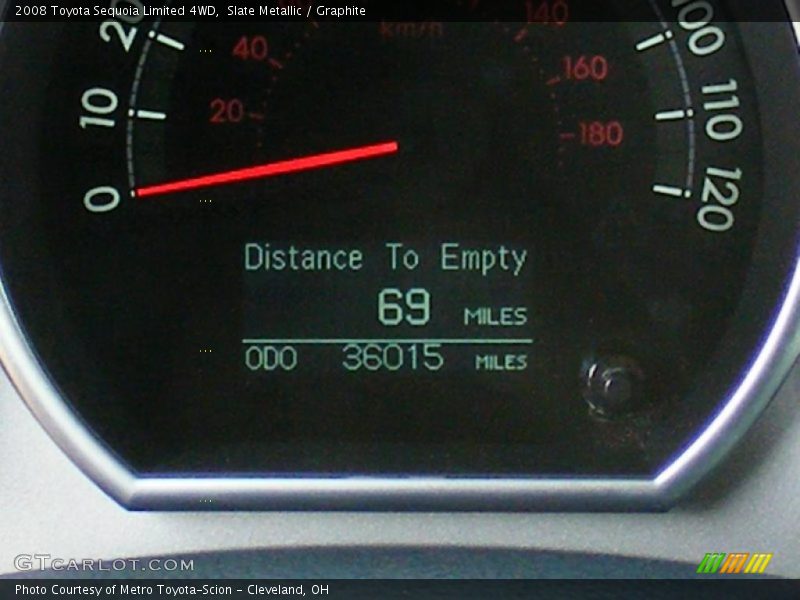 Slate Metallic / Graphite 2008 Toyota Sequoia Limited 4WD