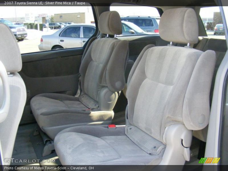Silver Pine Mica / Taupe 2007 Toyota Sienna LE