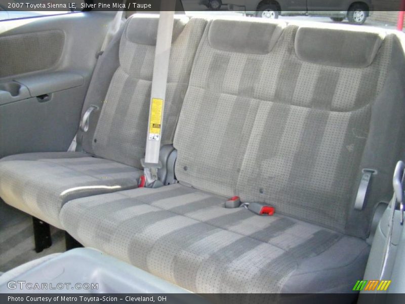 Silver Pine Mica / Taupe 2007 Toyota Sienna LE