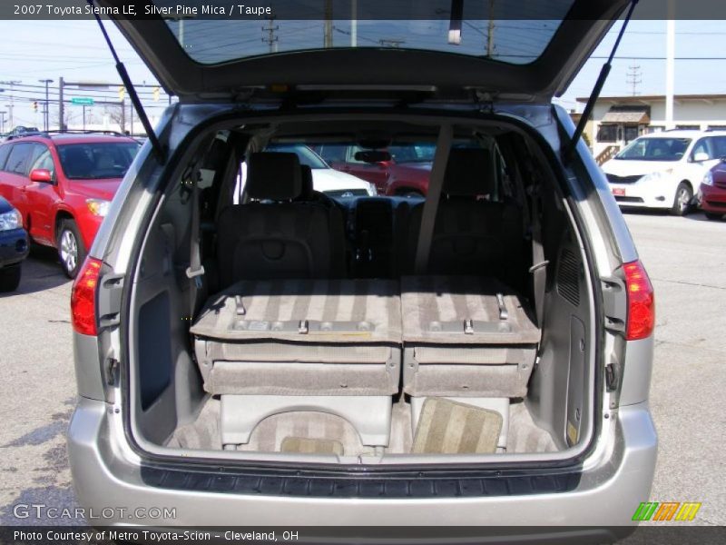 Silver Pine Mica / Taupe 2007 Toyota Sienna LE