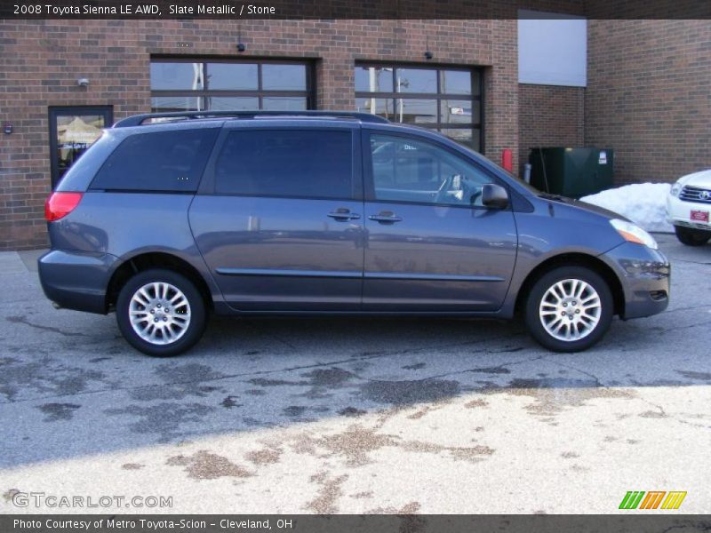 Slate Metallic / Stone 2008 Toyota Sienna LE AWD