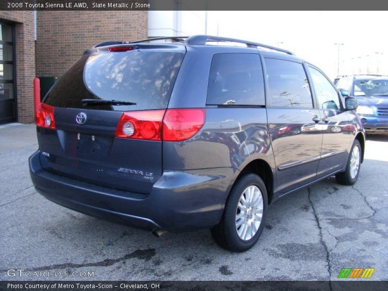 Slate Metallic / Stone 2008 Toyota Sienna LE AWD