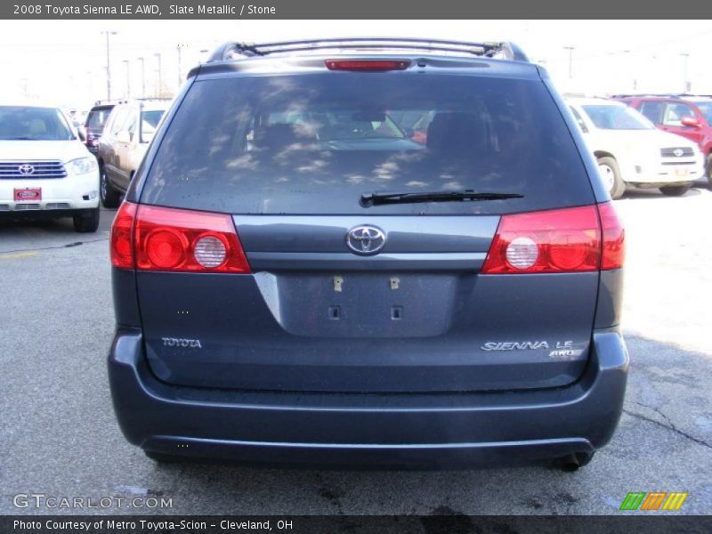 Slate Metallic / Stone 2008 Toyota Sienna LE AWD