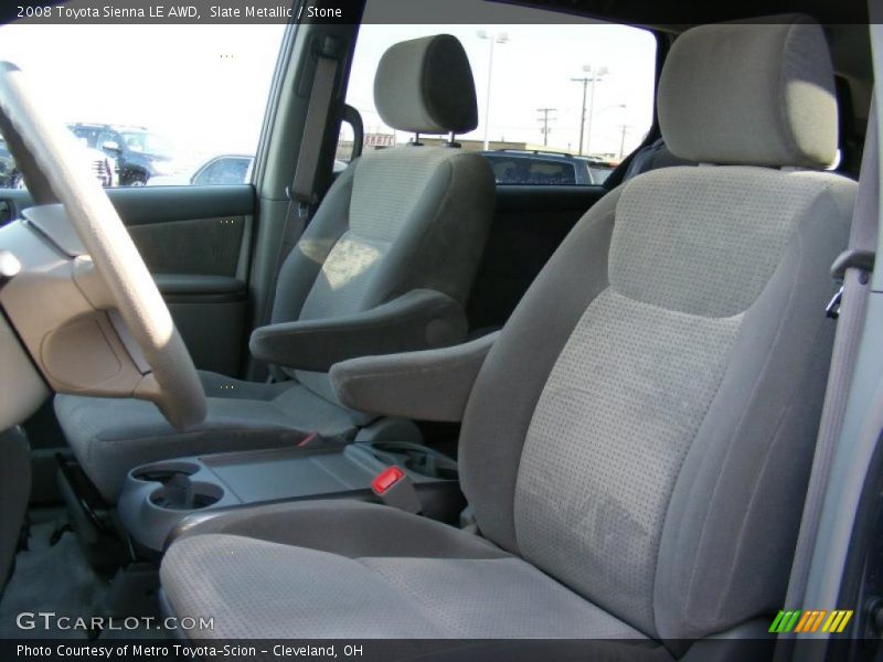 Slate Metallic / Stone 2008 Toyota Sienna LE AWD