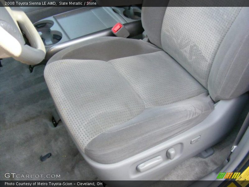 Slate Metallic / Stone 2008 Toyota Sienna LE AWD