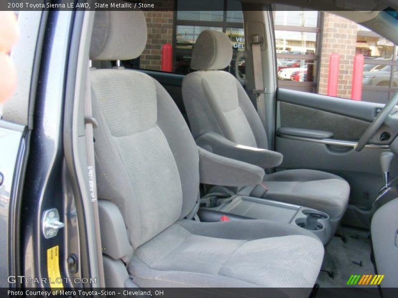 Slate Metallic / Stone 2008 Toyota Sienna LE AWD