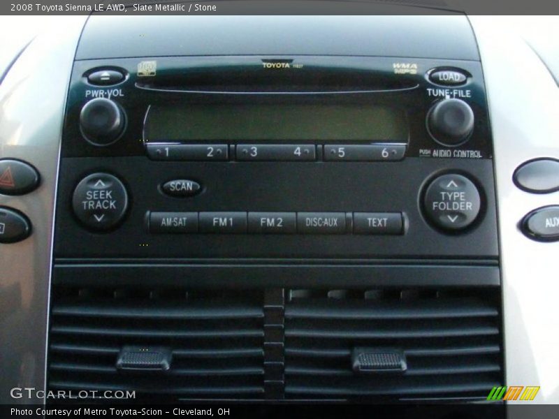 Slate Metallic / Stone 2008 Toyota Sienna LE AWD