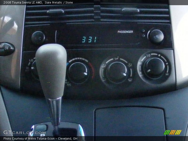 Slate Metallic / Stone 2008 Toyota Sienna LE AWD