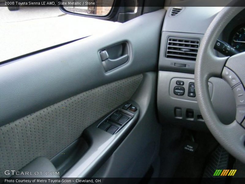 Slate Metallic / Stone 2008 Toyota Sienna LE AWD