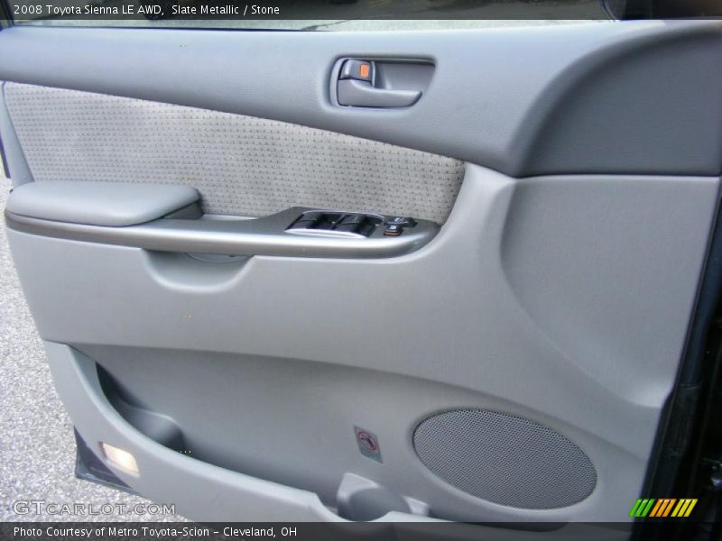 Slate Metallic / Stone 2008 Toyota Sienna LE AWD