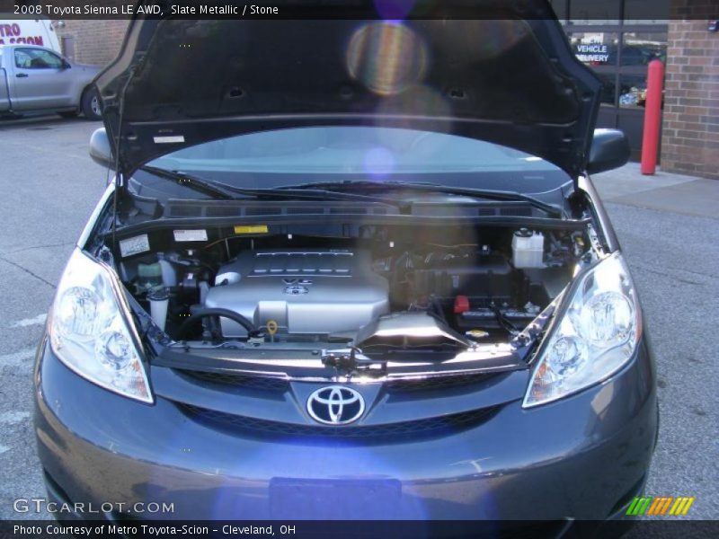 Slate Metallic / Stone 2008 Toyota Sienna LE AWD