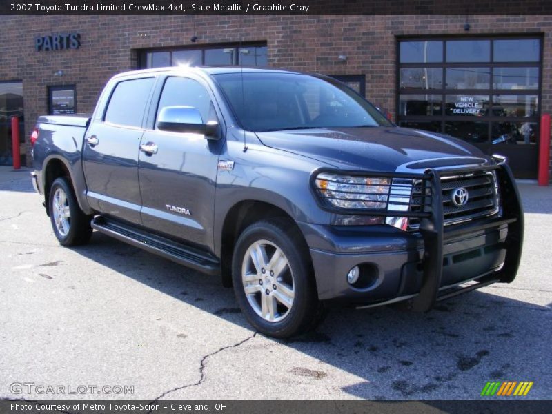 Slate Metallic / Graphite Gray 2007 Toyota Tundra Limited CrewMax 4x4