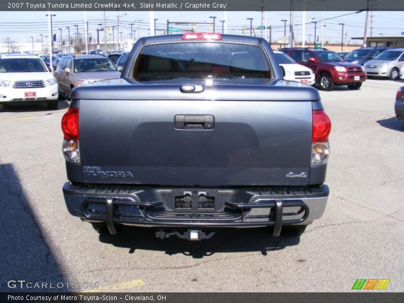Slate Metallic / Graphite Gray 2007 Toyota Tundra Limited CrewMax 4x4