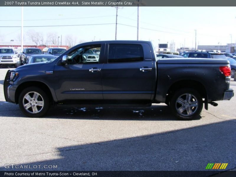 Slate Metallic / Graphite Gray 2007 Toyota Tundra Limited CrewMax 4x4
