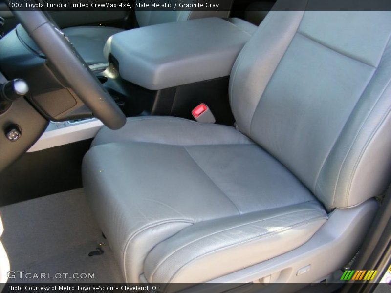 Slate Metallic / Graphite Gray 2007 Toyota Tundra Limited CrewMax 4x4
