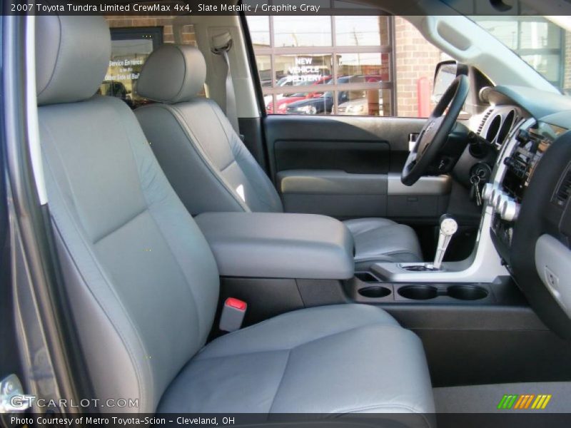 Slate Metallic / Graphite Gray 2007 Toyota Tundra Limited CrewMax 4x4