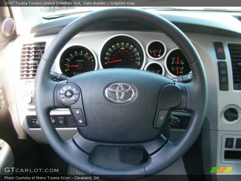 Slate Metallic / Graphite Gray 2007 Toyota Tundra Limited CrewMax 4x4