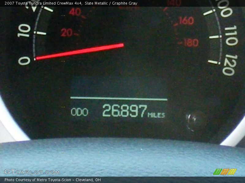 Slate Metallic / Graphite Gray 2007 Toyota Tundra Limited CrewMax 4x4