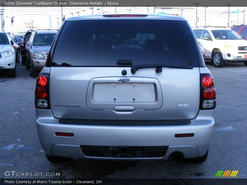 Silverstone Metallic / Ebony 2008 Chevrolet TrailBlazer SS 4x4
