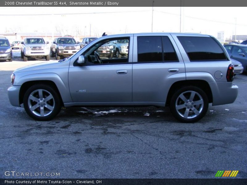 Silverstone Metallic / Ebony 2008 Chevrolet TrailBlazer SS 4x4
