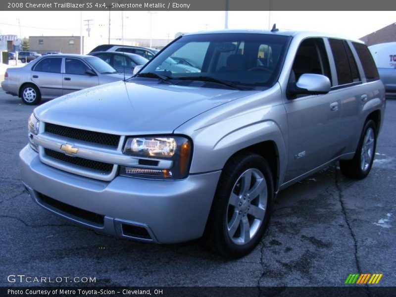 Silverstone Metallic / Ebony 2008 Chevrolet TrailBlazer SS 4x4