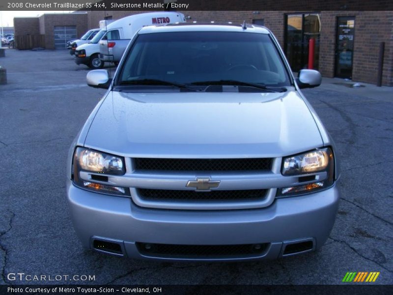 Silverstone Metallic / Ebony 2008 Chevrolet TrailBlazer SS 4x4