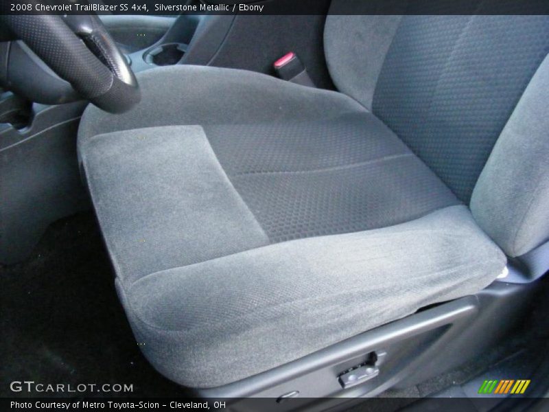 Silverstone Metallic / Ebony 2008 Chevrolet TrailBlazer SS 4x4