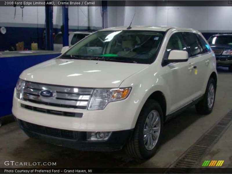 Creme Brulee / Camel 2008 Ford Edge Limited AWD