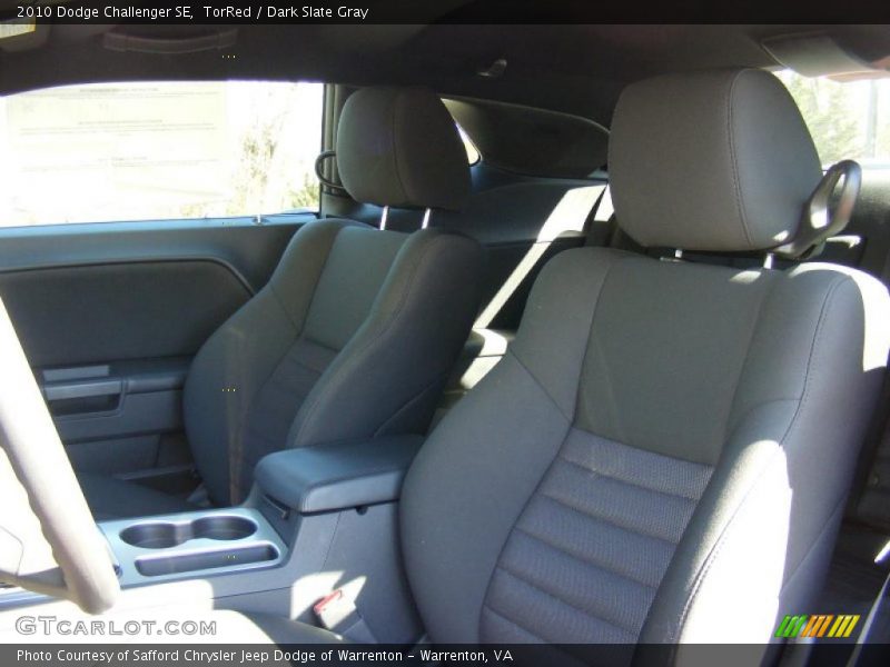 TorRed / Dark Slate Gray 2010 Dodge Challenger SE