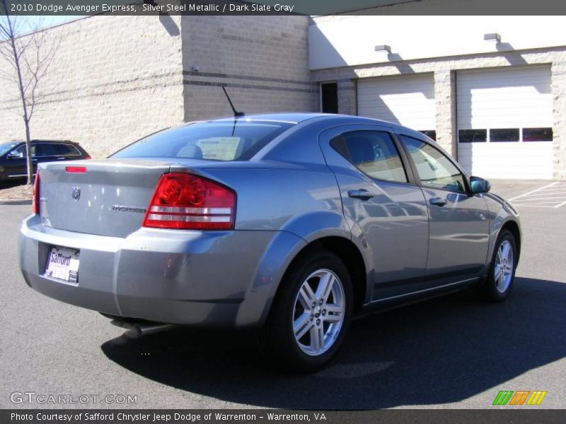 Silver Steel Metallic / Dark Slate Gray 2010 Dodge Avenger Express