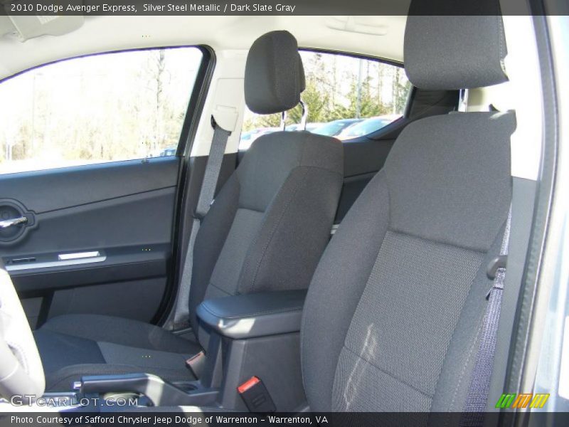 Silver Steel Metallic / Dark Slate Gray 2010 Dodge Avenger Express