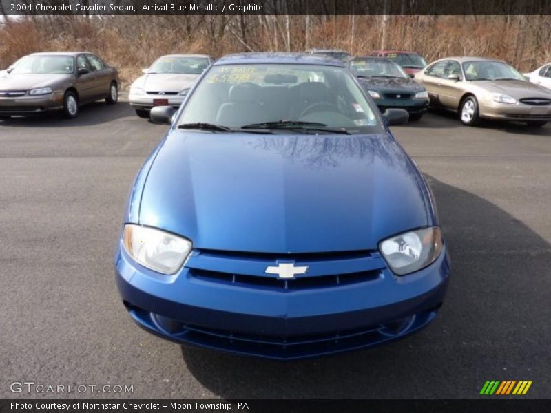 Arrival Blue Metallic / Graphite 2004 Chevrolet Cavalier Sedan