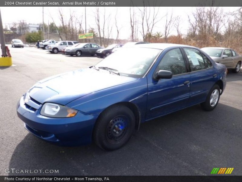 Arrival Blue Metallic / Graphite 2004 Chevrolet Cavalier Sedan