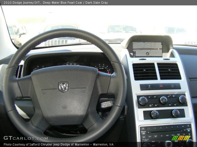 Deep Water Blue Pearl Coat / Dark Slate Gray 2010 Dodge Journey SXT