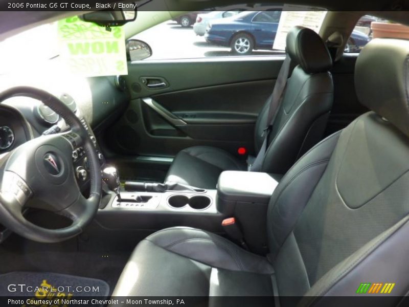 Black / Ebony 2006 Pontiac G6 GT Coupe