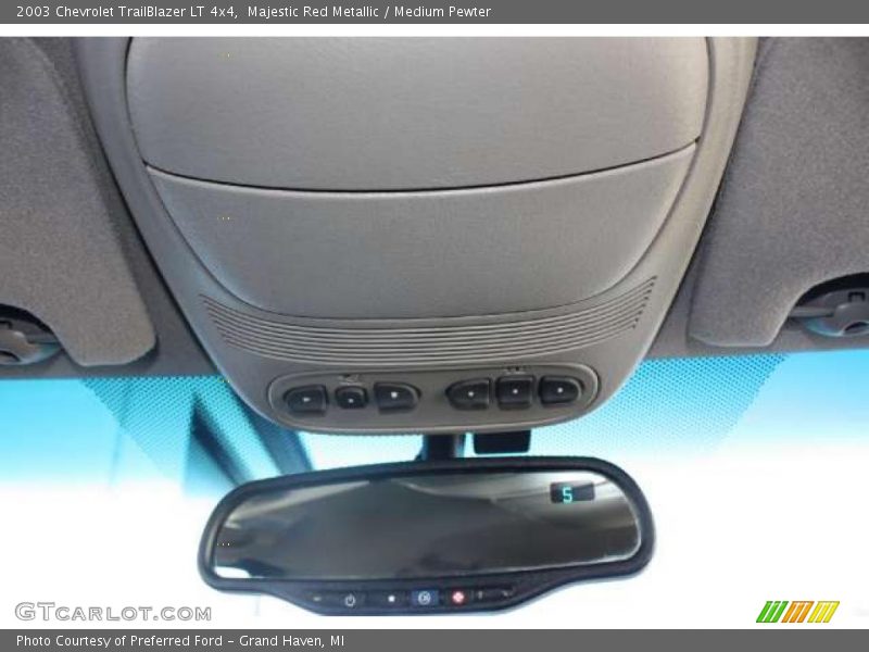 Majestic Red Metallic / Medium Pewter 2003 Chevrolet TrailBlazer LT 4x4
