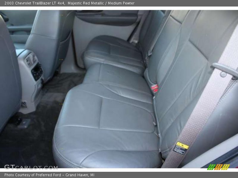 Majestic Red Metallic / Medium Pewter 2003 Chevrolet TrailBlazer LT 4x4