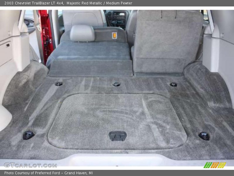 Majestic Red Metallic / Medium Pewter 2003 Chevrolet TrailBlazer LT 4x4