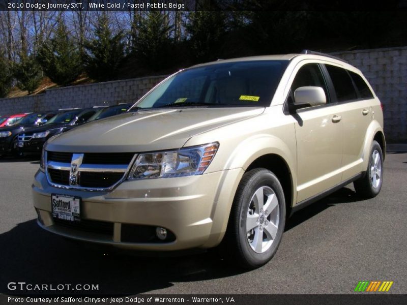 White Gold / Pastel Pebble Beige 2010 Dodge Journey SXT